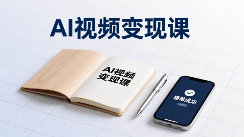 AI视频变现课，学完即可创作短片、接商单，实现副业增收，单项目报价可达千元|云雀资源分享