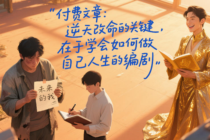 付费文章:逆天改命的关键,在于学会如何做自己人生的编剧|云雀资源分享