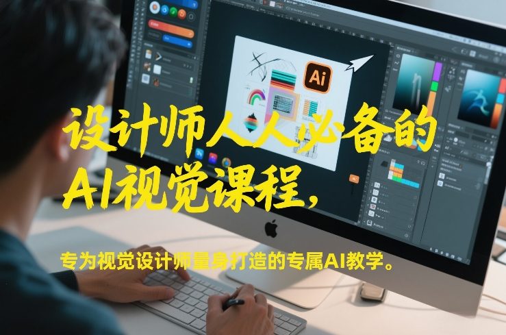 设计师人人必备的AI视觉课程，专为视觉设计师量身打造的专属AI教学|云雀资源分享