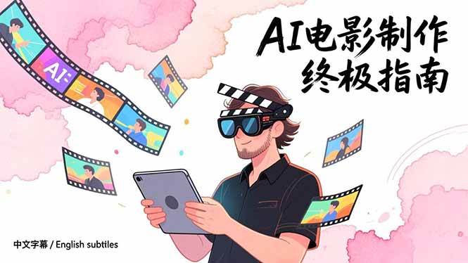 图片[1]-AI电影制作终极指南：从创意到成片，系统掌握智能影视全流程实战课（中英字幕）