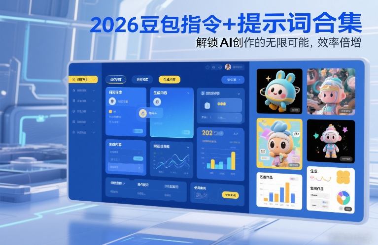 2026豆包指令+提示词合集，解锁AI创作的无限可能，效率倍增|云雀资源分享