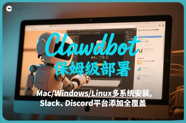Clawdbot保姆级部署，从入门介绍、Mac/Windows/Linux多系统安装，到Slack、Discord平台添加全覆盖|云雀资源分享