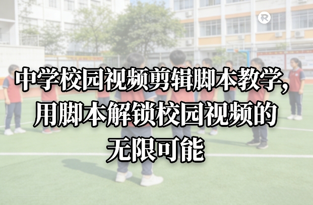 中学校园视频剪辑脚本教学，用脚本解锁校园视频的无限可能|云雀资源分享