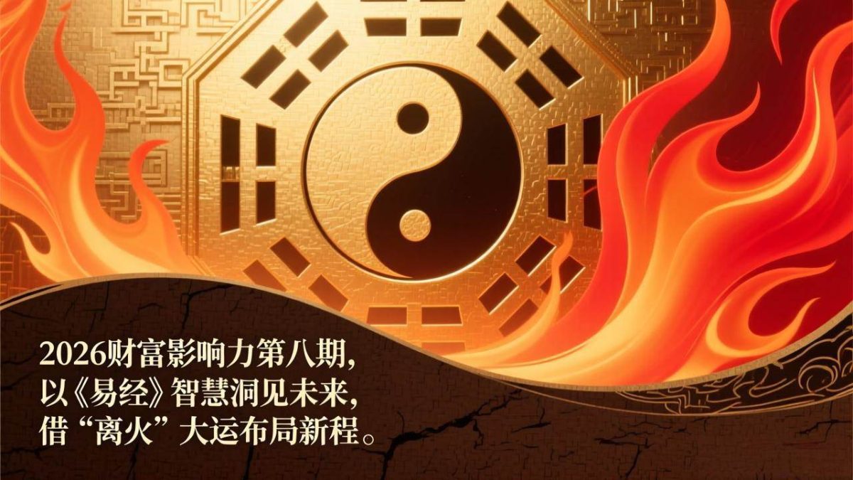 图片[1]-2026财富影响力第八期，以《易经》智慧洞见未来，借“离火”大运布局新程