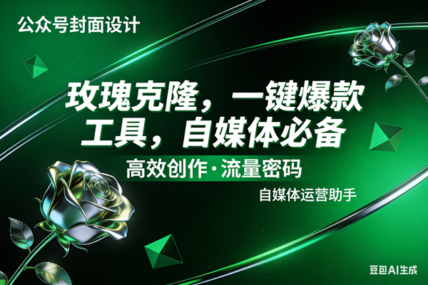 玫瑰克隆工具,ai鲁大魔,自媒体必备神器,一键爆款,详细教程。|云雀资源分享