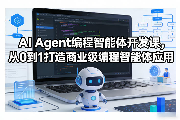 AI Agent编程智能体开发课，从0到1打造商业级编程智能体应用|云雀资源分享