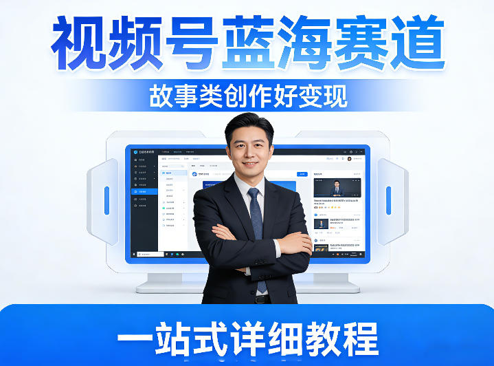 视频号蓝海赛道，故事类创作好变现，一站式详细教程|云雀资源分享
