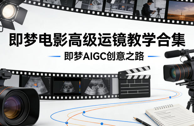 即梦电影高级运镜教学合集，即梦AIGC创意之路|云雀资源分享