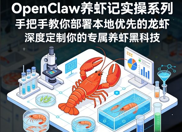 OpenClaw养虾记实操系列，手把手教你部署本地优先的龙虾，深度定制你的专属养虾黑科技（更新）|云雀资源分享