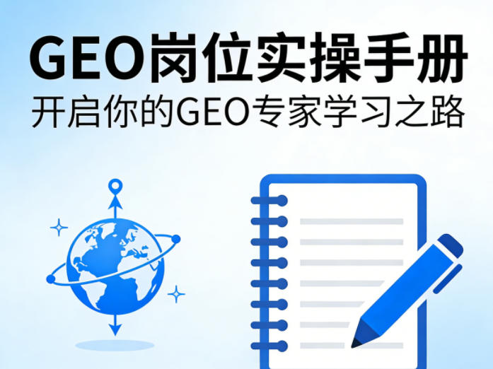 GEO岗位实操手册，开启你的GE0专家学习之路|云雀资源分享