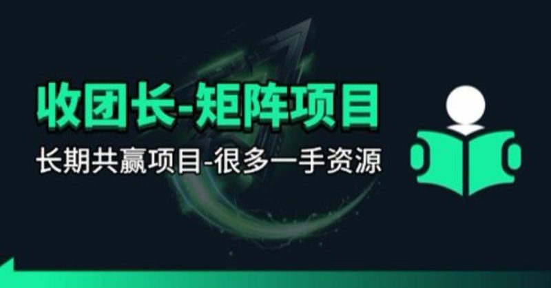 【团长合作】视频矩阵项目_招发手矩阵+剪辑师，共赢项目【揭秘】|云雀资源分享