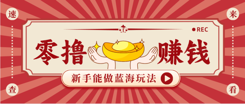 新手也能变现的蓝海玩法,一个人人能做的项目,需求量极大日入300+!|云雀资源分享