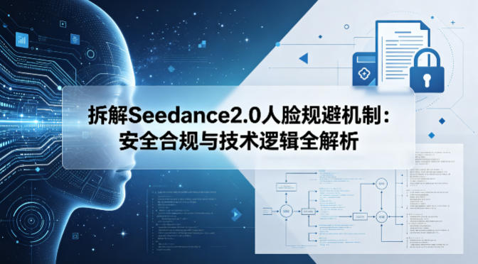 拆解Seedance2.0人脸规避机制：安全合规与技术逻辑全解析|云雀资源分享