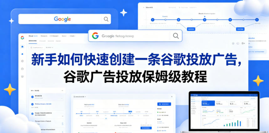 图片[1]|新手如何快速创建一条谷歌投放广告，谷歌广告投放保姆级教程|云雀资源分享