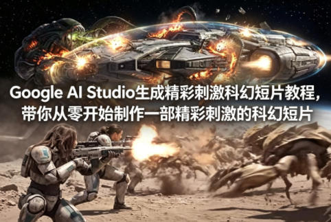 图片[1]|Google AI Studio生成精彩刺激科幻短片教程，带你从零开始制作一部精彩刺激的科幻短片【双语字幕】|云雀资源分享