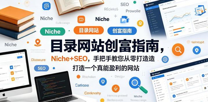 图片[1]|目录网站创富指南，Niche+SEO，手把手教您从零打造打造一个真能盈利的网站【原创双语字幕】|云雀资源分享