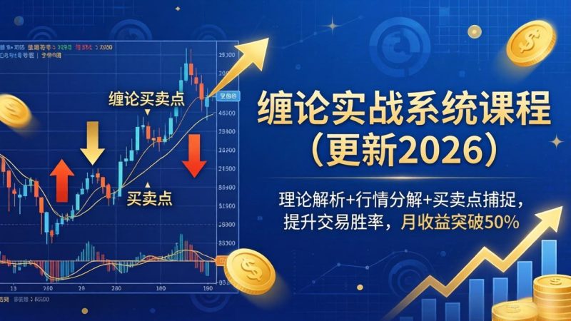 缠论实战系统课程(更新26年5月|云雀资源分享