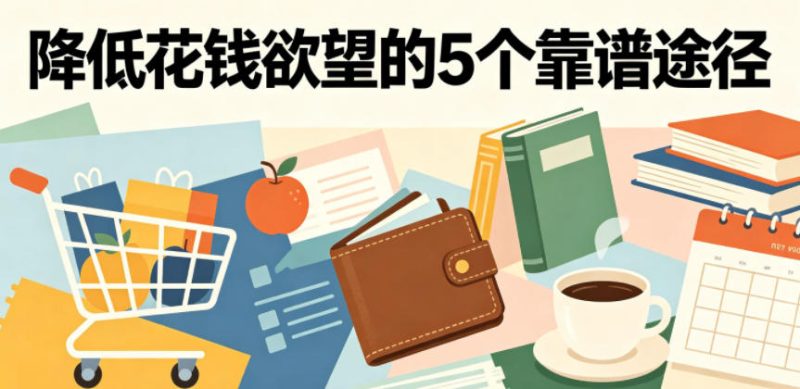 付费文章：降低花钱欲望的5个靠谱途径|云雀资源分享