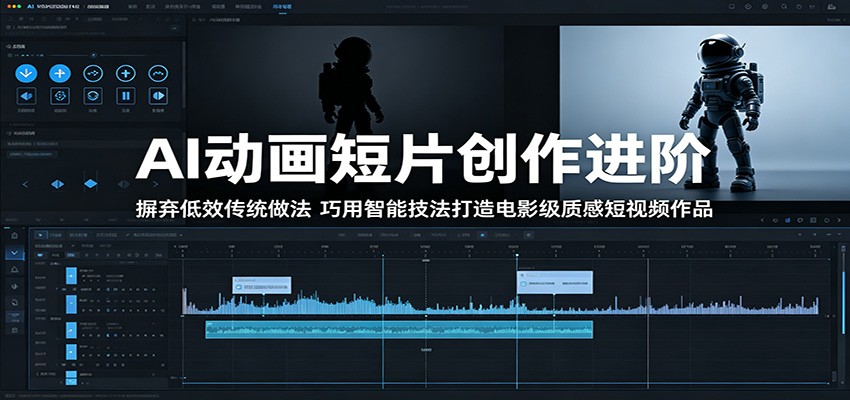 AI动画短片创作进阶:摒弃低效传统做法,巧用智能技法打造电影级质感短视频作品|云雀资源分享