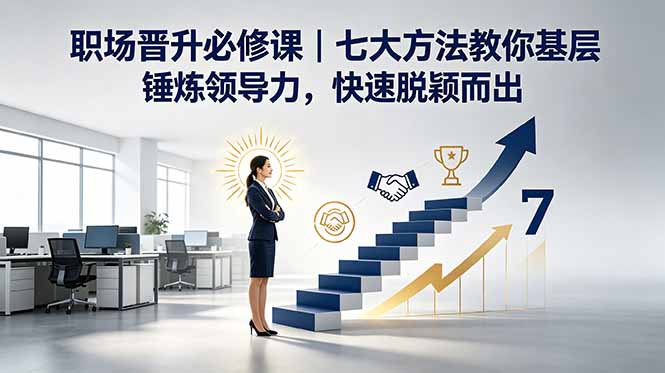 付费文章:职场晋升必修课|七大方法教你基层锤炼领导力,快速脱颖而出|云雀资源分享
