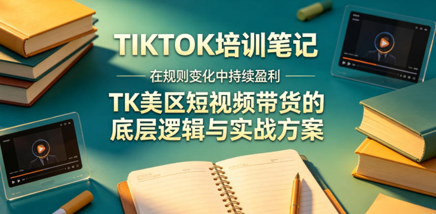 视界跨境TIKTOK4月17培训笔记，在规则变化中持续盈利，TK美区短视频带货的底层逻辑与实战方案【文档】|云雀资源分享