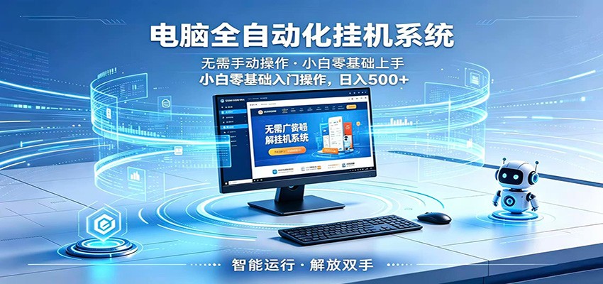 智能广告挂机无需值守，小白上手轻松实现每日增收|云雀资源分享