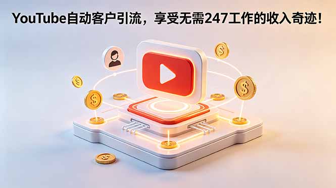 YouTube 自动客户引流,享受无需 247 工作的收入奇迹!【原创双语字幕】|云雀资源分享
