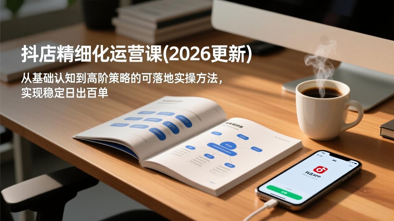 抖店精细化运营课(更新6月|云雀资源分享