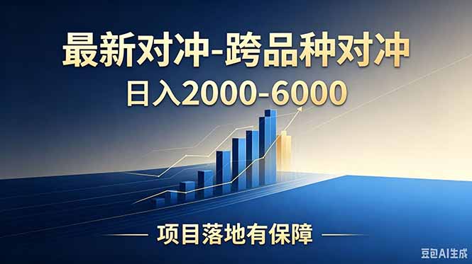 跨品种对冲震撼首发！日收益2000-6000+，项目绿色长久，安全稳健，合规靠谱，可批量放大|云雀资源分享