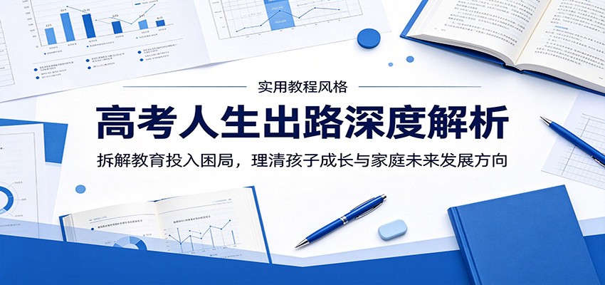高考人生出路深度解析:拆解教育投入困局,理清孩子成长与家庭未来发展方向|云雀资源分享