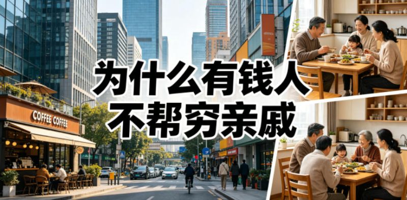 付费文章：为什么有钱人不帮穷亲戚？|云雀资源分享