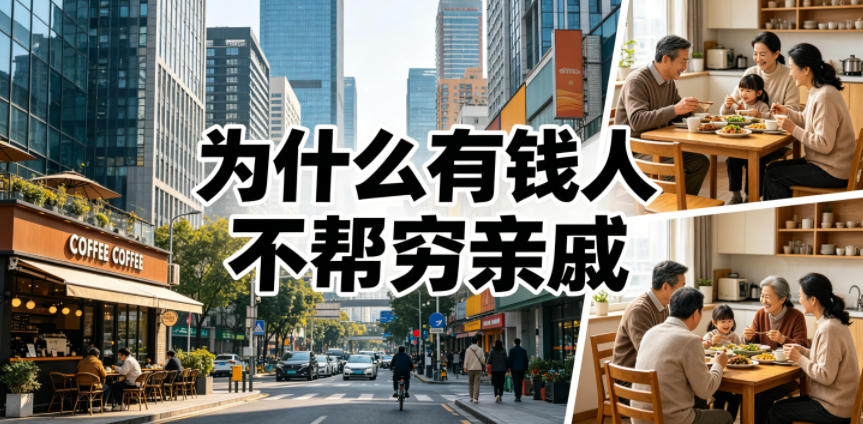 付费文章：为什么有钱人不帮穷亲戚？|云雀资源分享