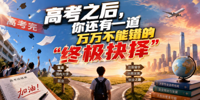 付费文章：高考之后，你还有一道万万不能错的“终极抉择”|云雀资源分享