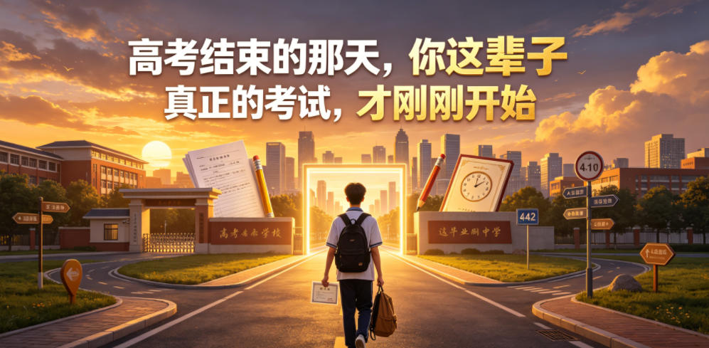 付费文章：高考结束的那天，你这辈子真正的考试，才刚刚开始|云雀资源分享