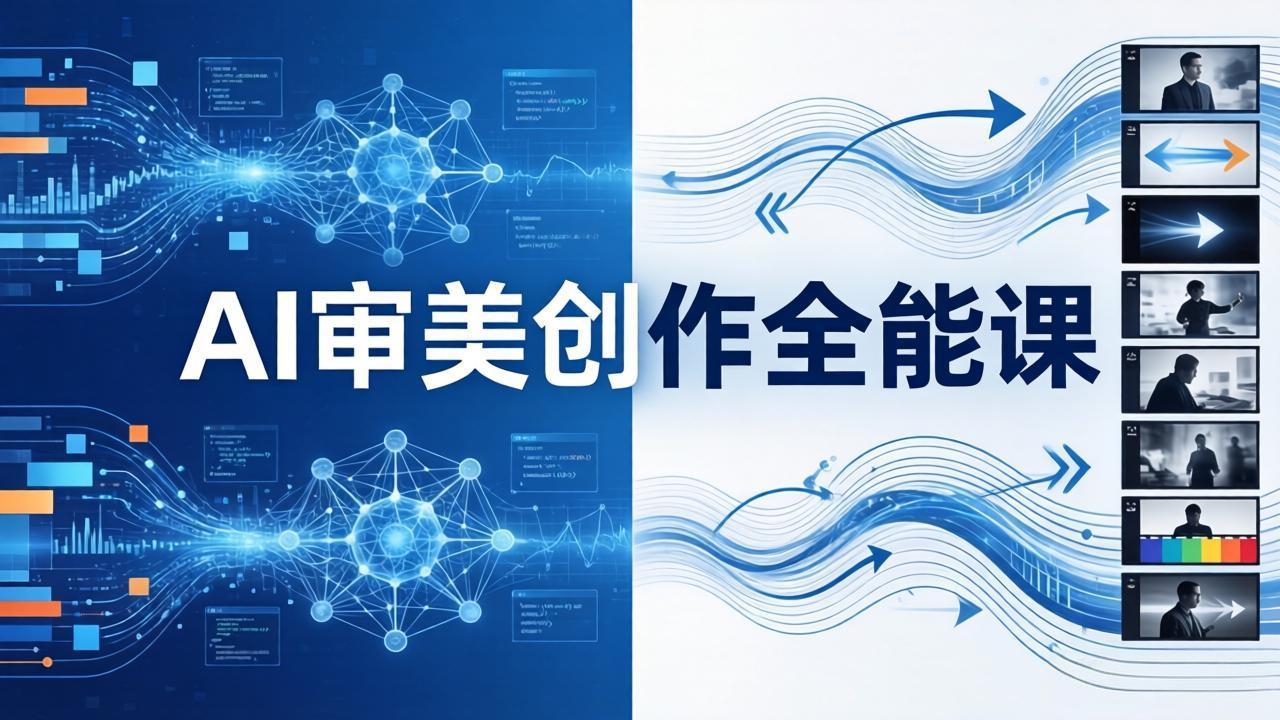 AI审美创作全能课-更新0706:MJ+Seedance+模型训练+影视分镜+编剧,一站式掌握AI艺术创作|云雀资源分享