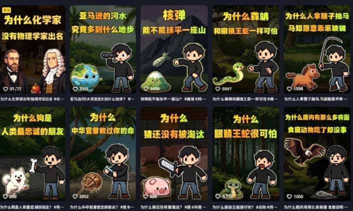 图片[1]|卡通类科普内容制作速成课，兼具专业性与趣味性，低门槛入局持续产出稳拿平台伙伴计划+精选独家收益|云雀资源分享