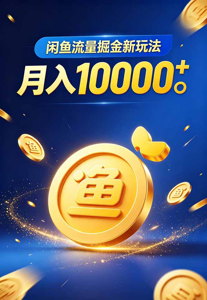图片[1]|闲鱼流量掘金虚拟资料新玩法，月入10000＋|云雀资源分享
